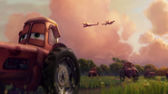 Tractors in Planes