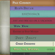 The titles on Andy's bookshelf in Toy Story and Toy Story 2