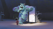 Sulley discovers Boo!