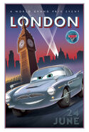 London Vintage artwork design #1.