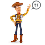 Woody doll from the Disney Store