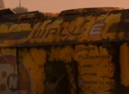 Wall of the WALL•E transport vehicle