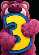 Lotso on a Toy Story 3 poster