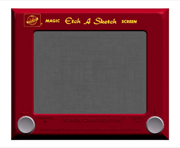 Amazon.com: World's Smallest Etch a Sketch Red : Toys & Games