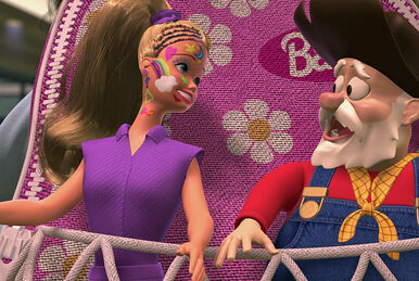 Look barbie a big ugly man doll shop