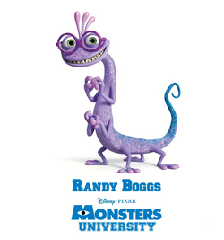 Monsters Inc Randall Boggs Children's Kids Personalized Birthday Card