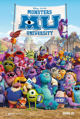 Monsters University Poster