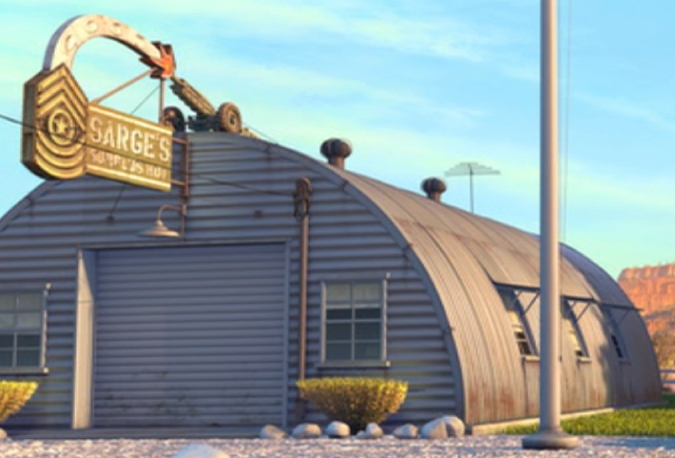 Sarge's Surplus Hut | Pixar Wiki | Fandom