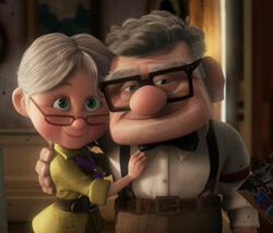 Carl and Ellie from Pixar's Up by julesrizz on DeviantArt