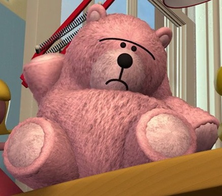 Toy Story Pink Teddy Bear