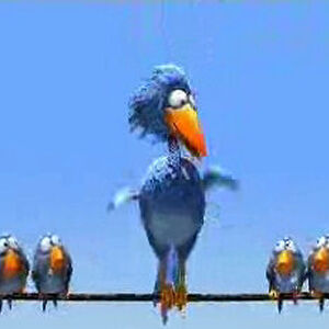 For The Birds Pixar Wiki Fandom Still, he persists in trying to win their friendship.