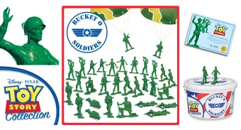 toy story bucket of soldiers argos