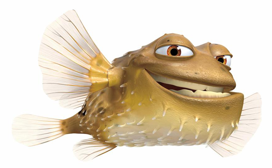 finding nemo puffer fish