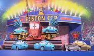 Frank Winning the Piston Cup