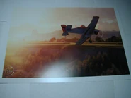 Dusty flying to Propwash lithograph.