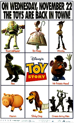 toy story 1 character list