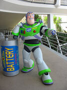 Buzz in Disney parks