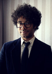 Richard Ayoade at Soho Hotel (cropped)