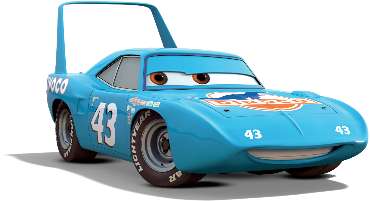 Disney Pixar Cars Strip Weathers The King #43 Silver Chase 