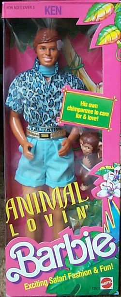 The original "Animal Lovin' Ken" doll from 1988.