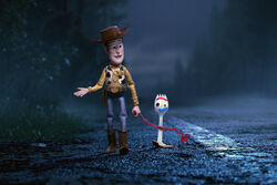 Woody bonds with Forky