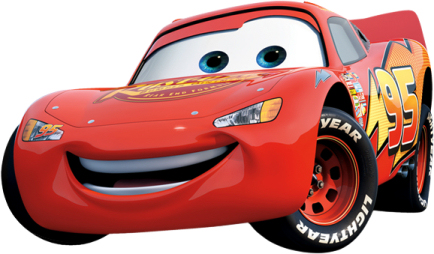 lightning mcqueen white tires