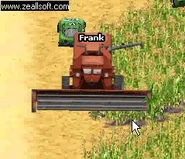 Frank as he appears in The World of Cars Online.