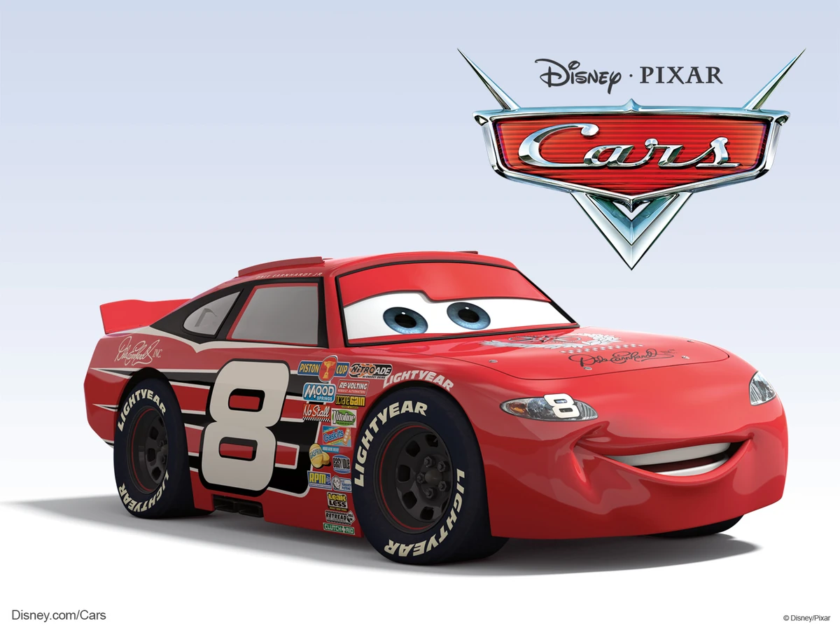 Disney cars number 8 Clearance