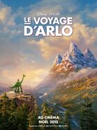 The Good Dinosaur French Poster