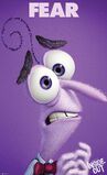 Inside Out Character Poster Fear