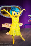 Joy as she appears in the Disney Theme Parks