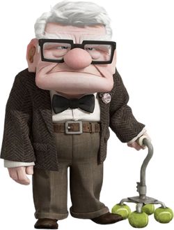 carl fredricksen face