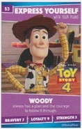 Woody's Disney Heroes Collection Card