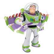 The real life toy version of Buzz Lightyear: Space Ranger (Toy Story Collection) by Thinkway Toys