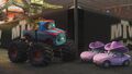 Mater as "Tormentor" with Mia and Tia.