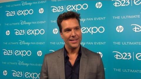 Dane Cook Talks DisneyToon Studios PLANES & PLANES Fire & Rescue at D23 Expo - Red Carpet Interview