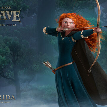 merida doll with bow and arrow