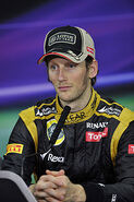 Romain Grosjean (human version, car version unknown)