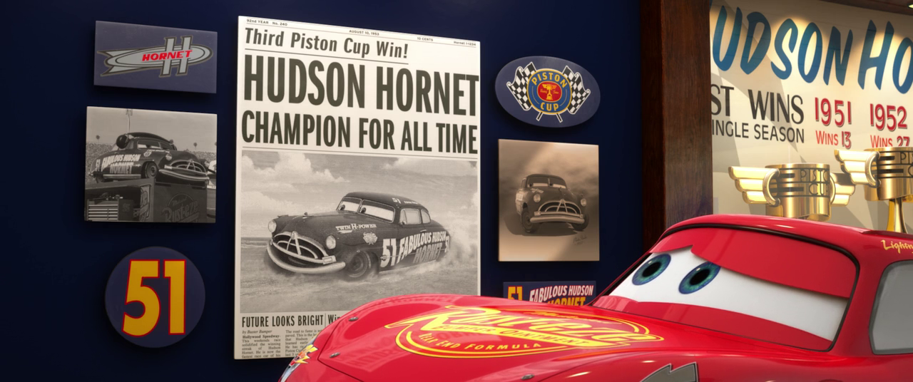 Doc Hudson, Pixar Wiki