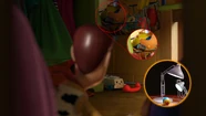 The Luxo Ball above Chatter Telephone.