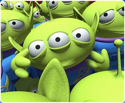 toy story green aliens ooo