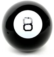 The real life toy version of Disney Pixar's Magic 8-Ball by Tyco