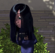 Violet at the beginning of The Incredibles