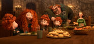 Brave-Merida-At-Table-With-Family