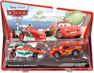 Cars 2 Party Wheels die-cast with Francesco Bernoulli