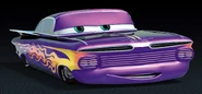 His longest known paint job.