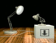 Luxo Jr. in Up and Down