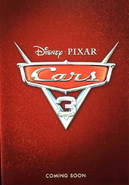 Cars 3 D23 Poster