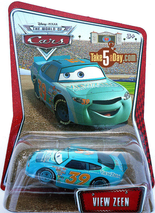 Disney Pixar The World of Cars Race Official Tom & Lightning McQueen 2 Pack