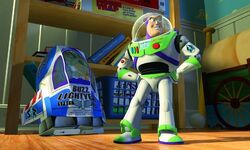 Buzz L'Éclair Booster Rockets Fusée Toy Story Disney